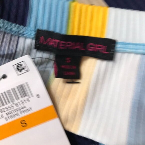 Strapless U-Ring Summer Striped Bodysuit NWT SMALL - Picture 7 of 10